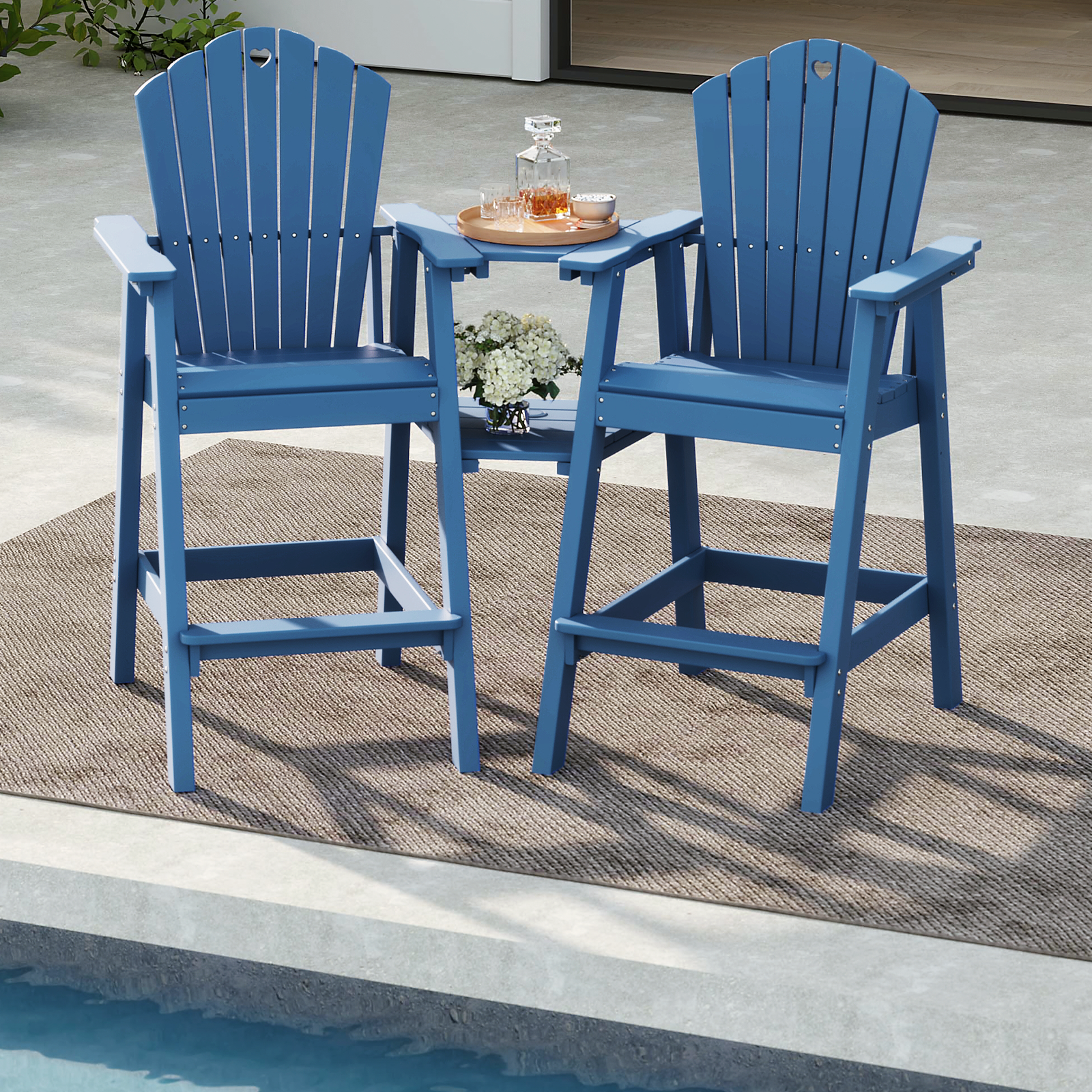 Make your backyard a haven: Discover the GardenJoy High Back Adirondack Chair
