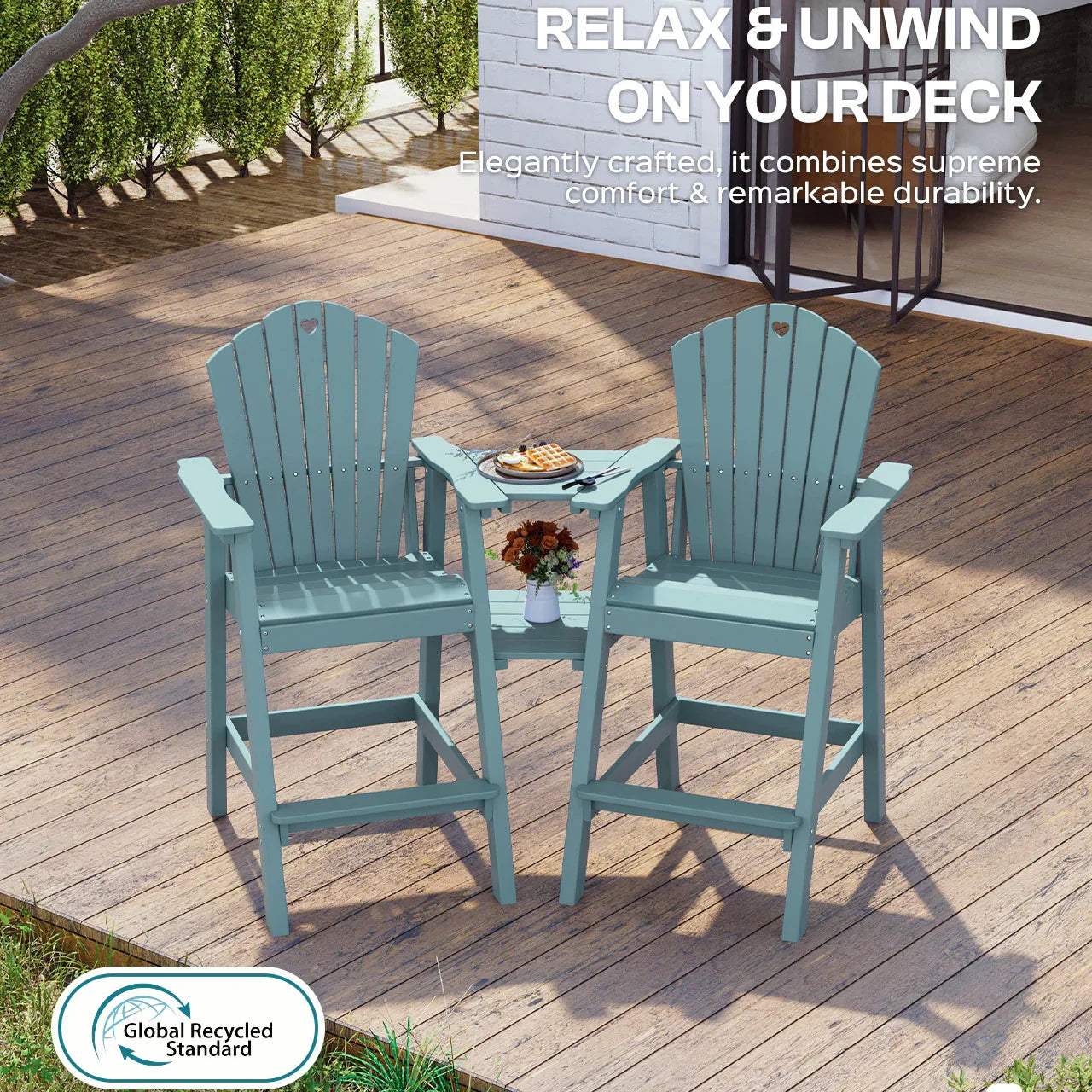 Elevate Your Outdoor Space with Tall Adirondack Chairs