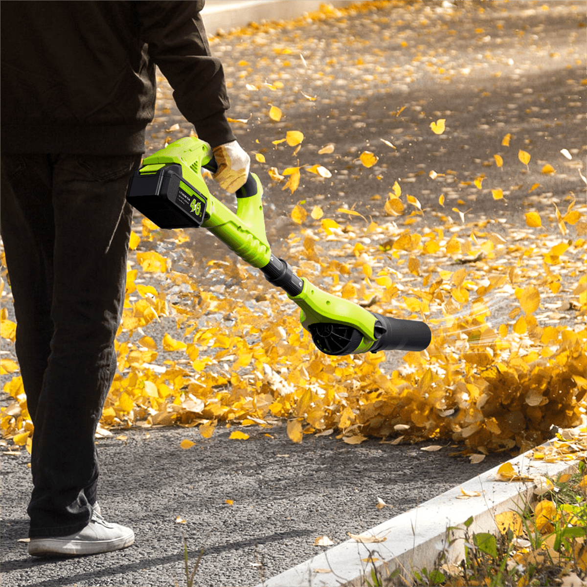 GardenJoy Extension Bar Attachment for 40V Cordless Leaf Blower –  Ideal for Gutter Cleaning & Hard-to-Reach Areas - Gardenjoy