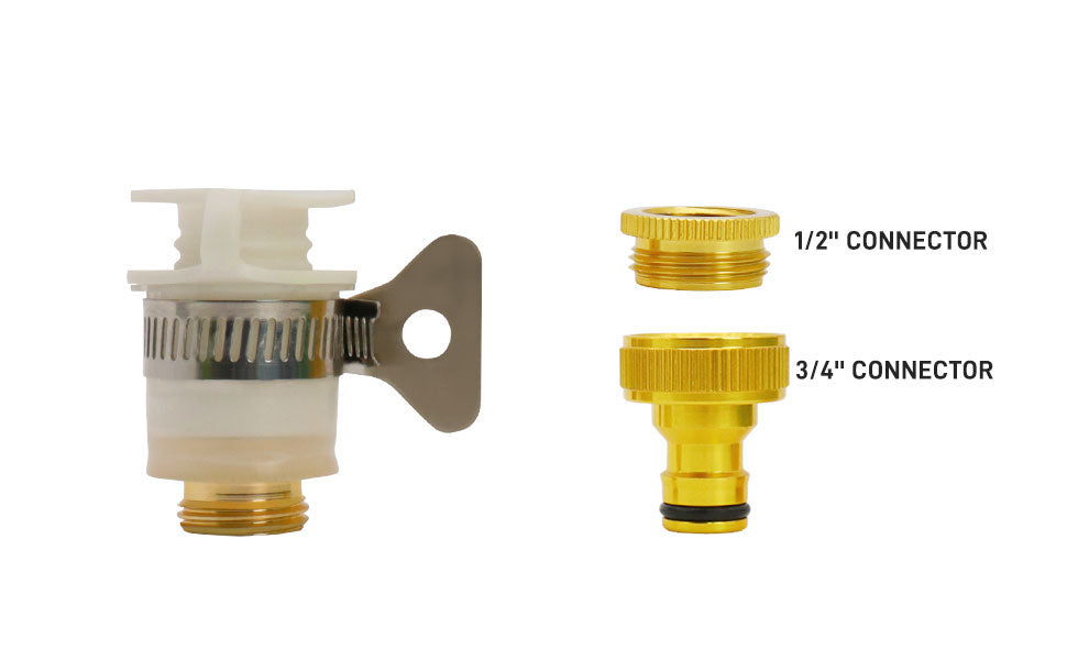 WrapHose flexible, retractable Lawn hoses, with 3/4-inch and 1/2-inch fittings, are easy to store and are suitable for outdoor use and garden irrigation