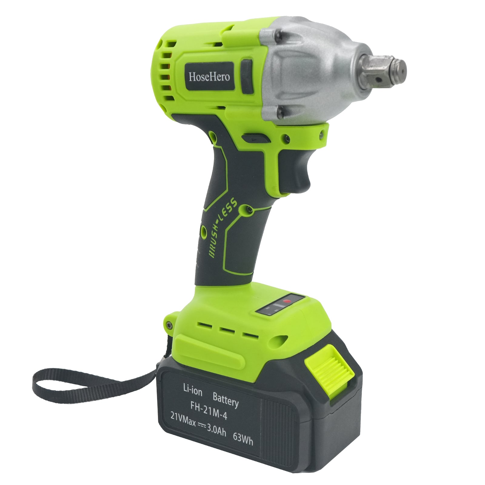 HoseHero 21V Cordless Impact Wrench Power Tool Set
