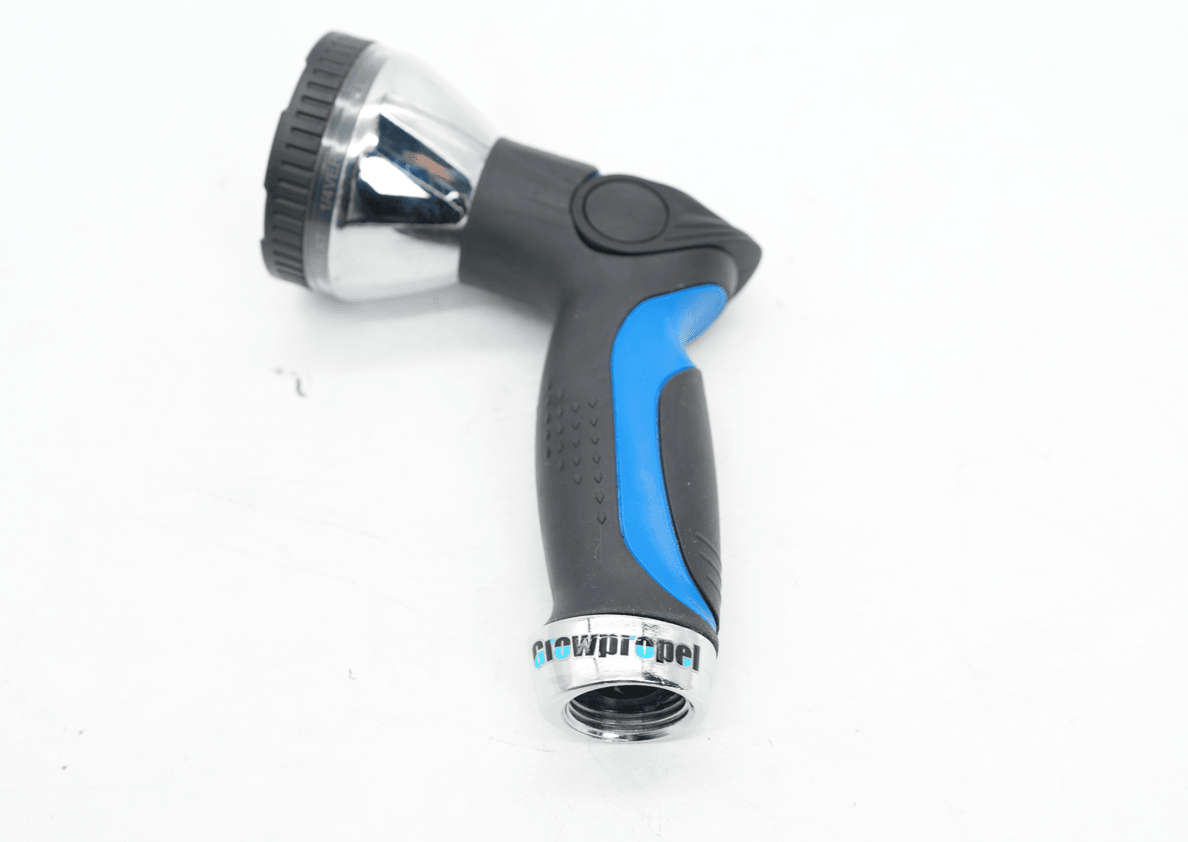 GROWPROPEL Multi-Function Garden Hose Nozzle - Powerful Water Flow & Adjustable Spray Patterns for Versatile Cleaning and Irrigation - Gardenjoy