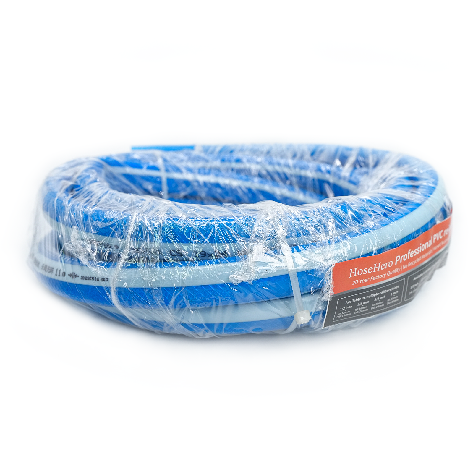 HoseHero Professional PVC reinforced hose,Watering hoses for garden and yard - blue