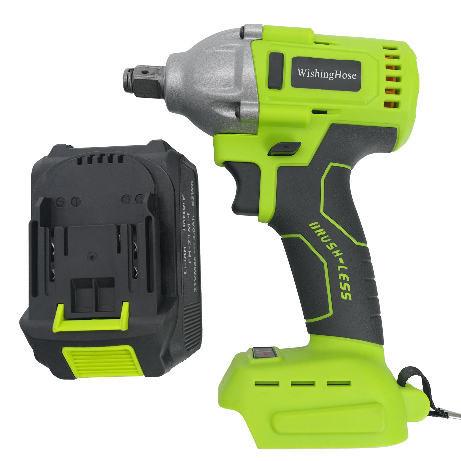 WishingHose 21V Cordless Impact Wrench Power Tool Set