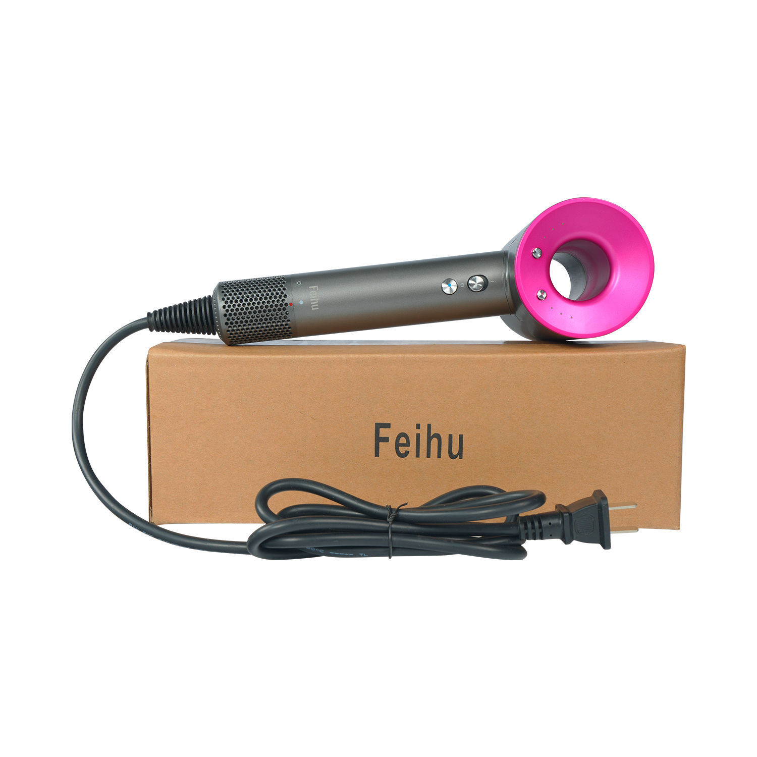 Feihu Bladeless High Speed Hair Dryer Negative Ion Constant Temperature Quick Dry Low Noise Hair Blow Dryer