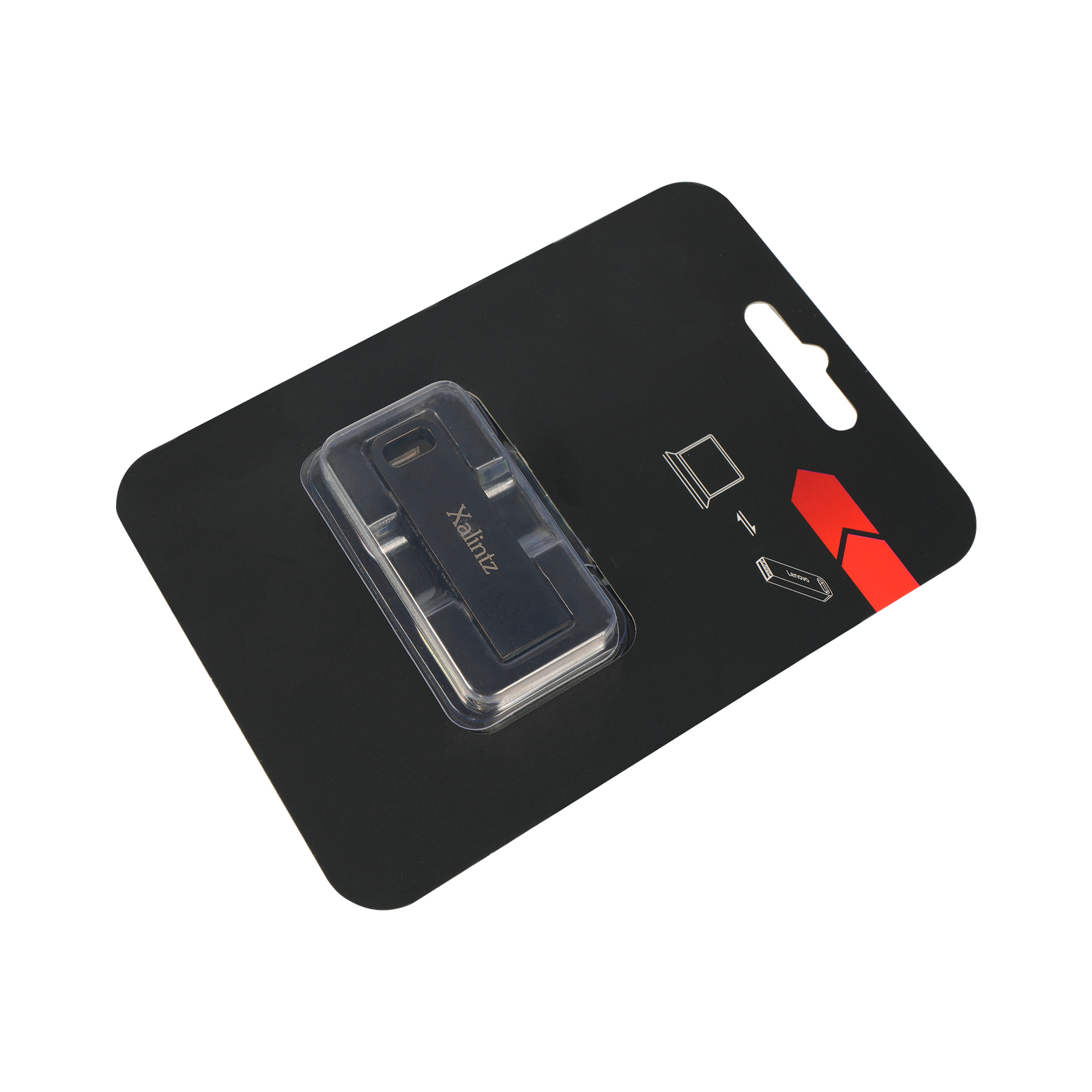 Xalintz 16GB USB Flash Drive Plug-and-Stay (Micro Design), Compatible with Laptops, Tablets, and Smart TVs
