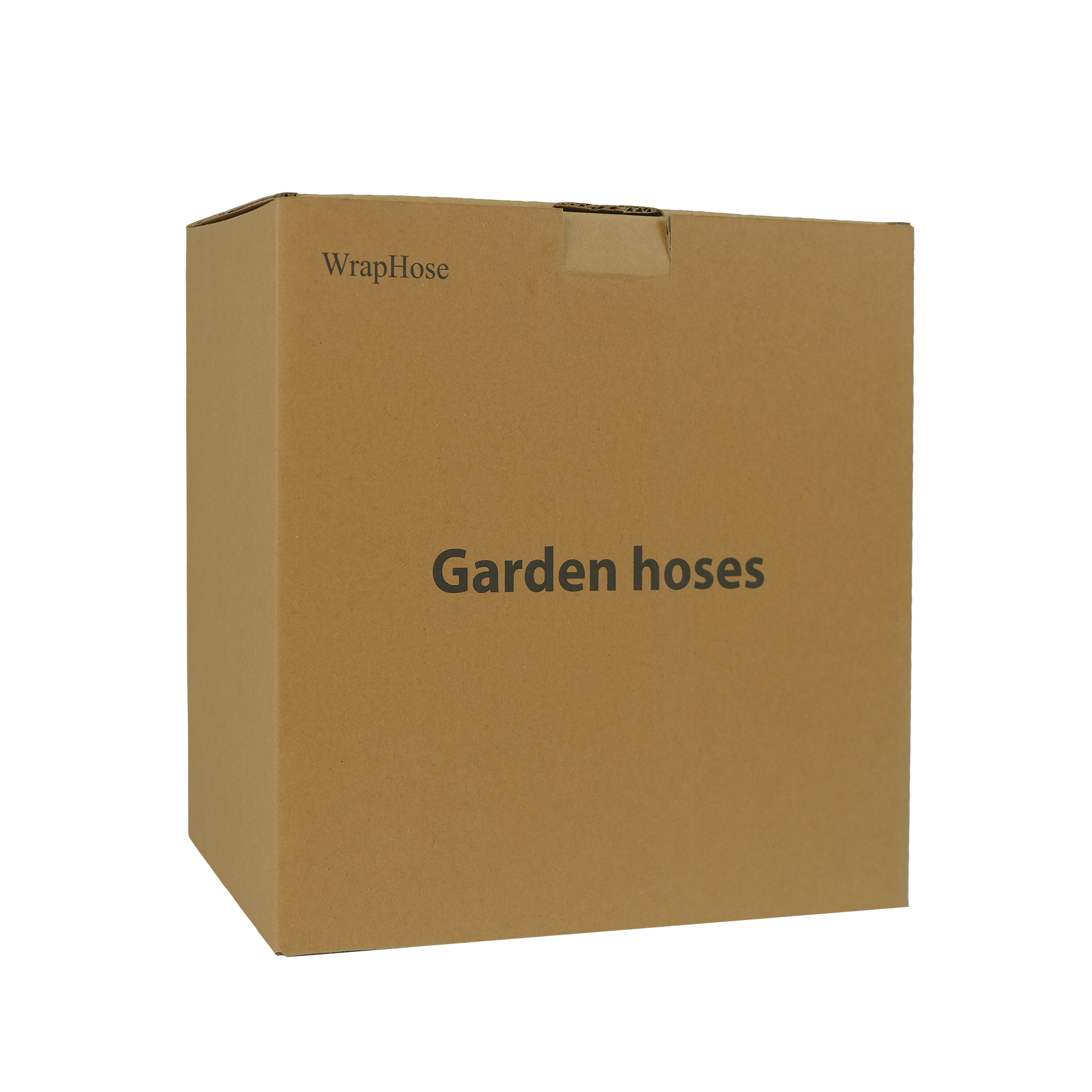 WrapHose Garden hoses with brass fittings, all-weather suitable, tangle-free, and lightweight