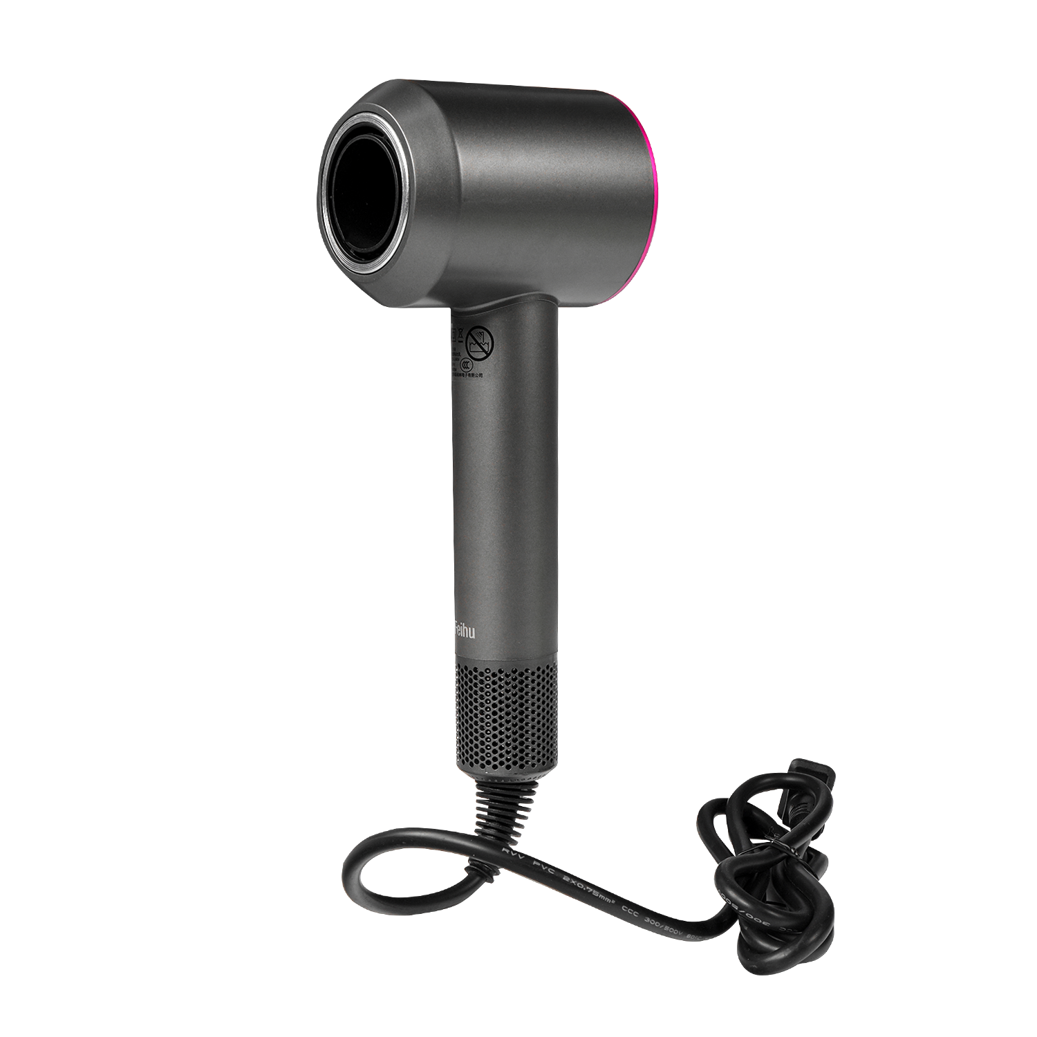 Feihu Bladeless High Speed Hair Dryer Negative Ion Constant Temperature Quick Dry Low Noise Hair Blow Dryer