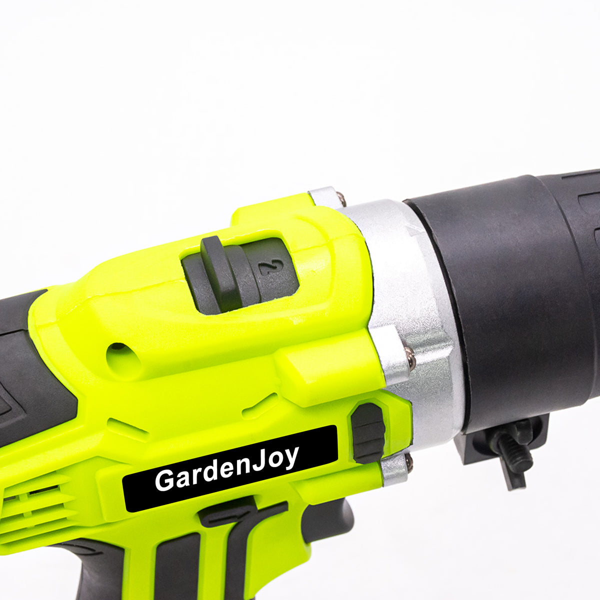 GardenJoy 21V Cordless Auto-Feed Screw Gun, Collated Screwdriver with 1.5Ah Battery, Chain Magazine for Drywall, Wood Board & Decking