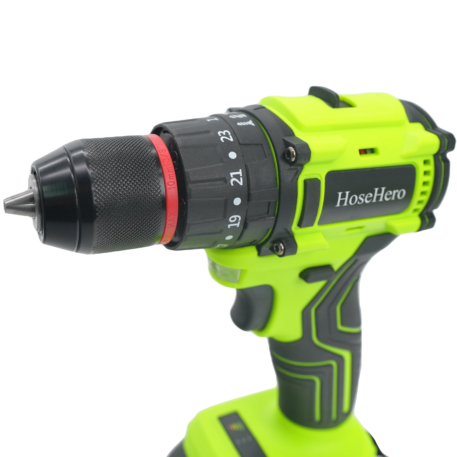 HoseHero 21V cordless drill with brushless motor