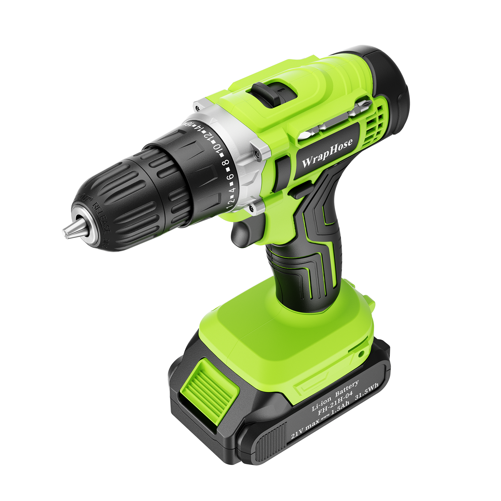 WrapHose 21V Cordless Electrical drills for Drilling Holes and Driving Screws