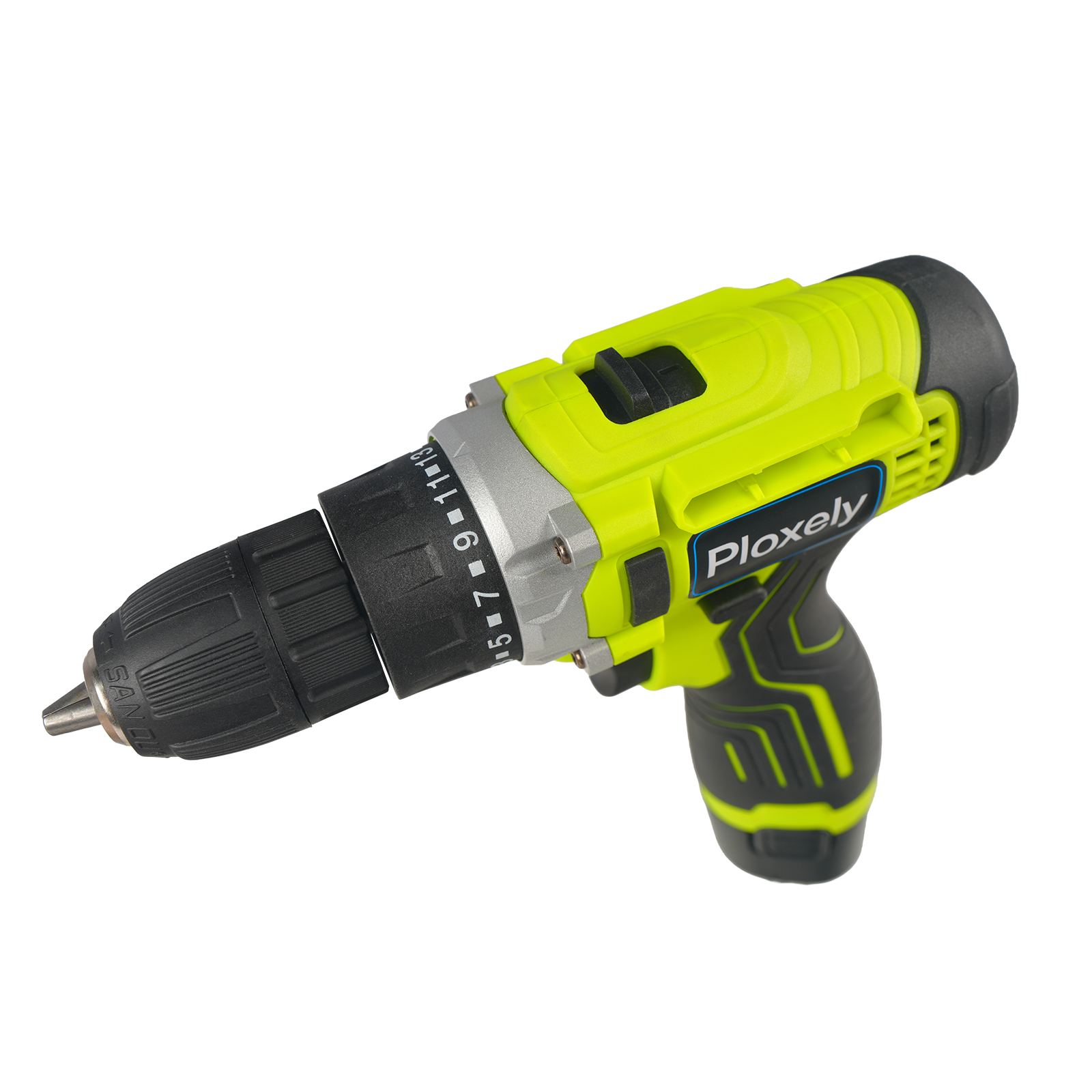 Ploxely Brushless Cordless Impact Drill 21V High Torque Electric Drill Driver Set for Home DIY Masonry Wood Metal Drilling