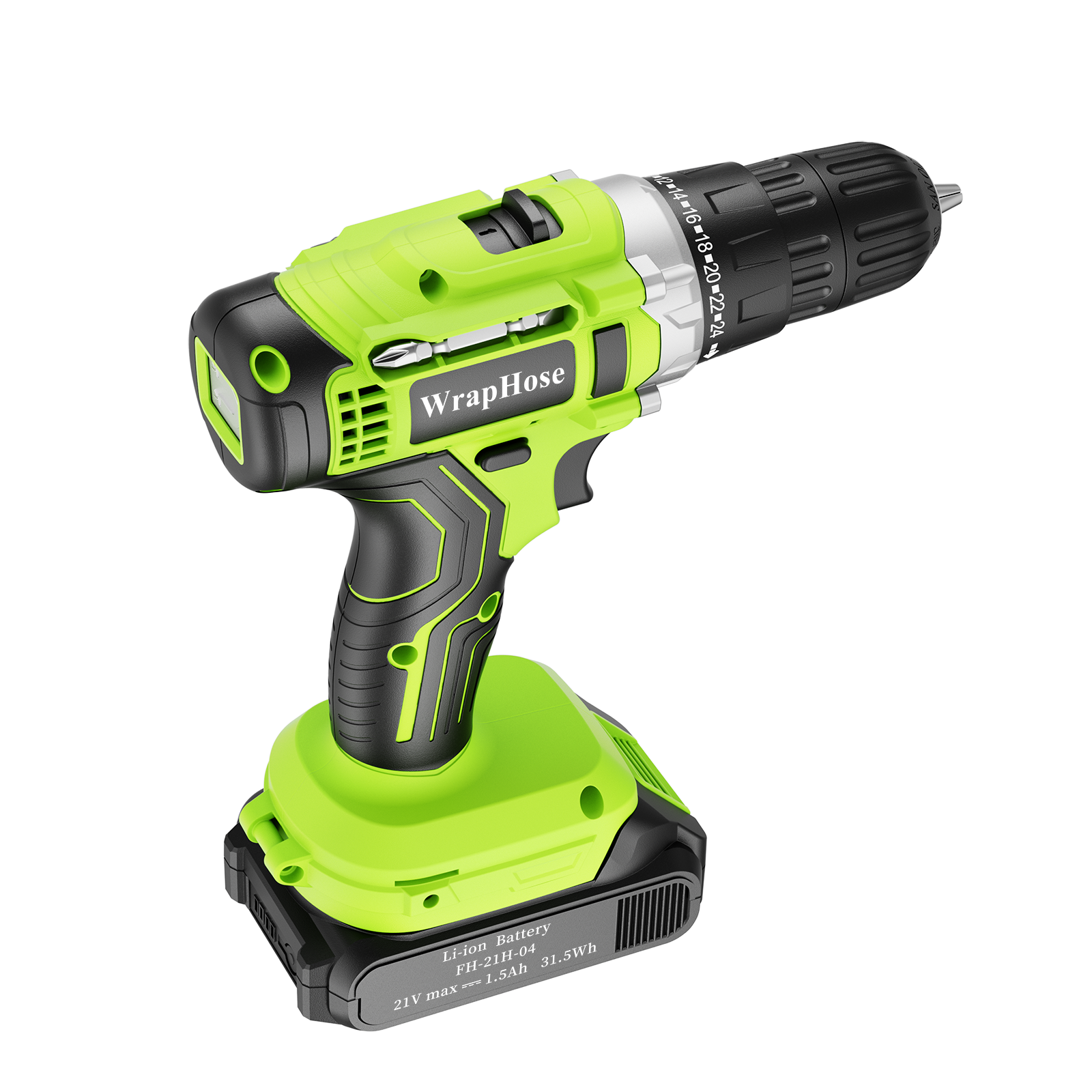 WrapHose 21V Cordless Electrical drills for Drilling Holes and Driving Screws