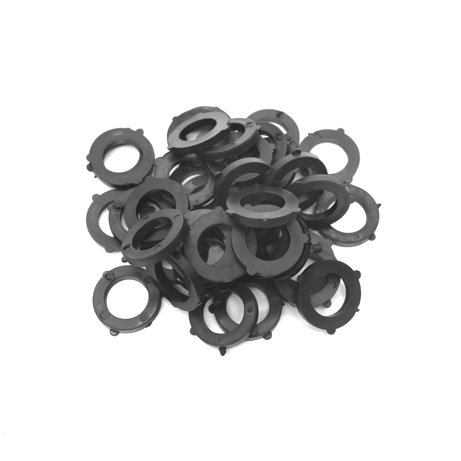 FEI HU PLASTIC synthetic rubber gasket seal fits all standard 3/4 inch garden shower hoses and faucet fittings(30 Pack)