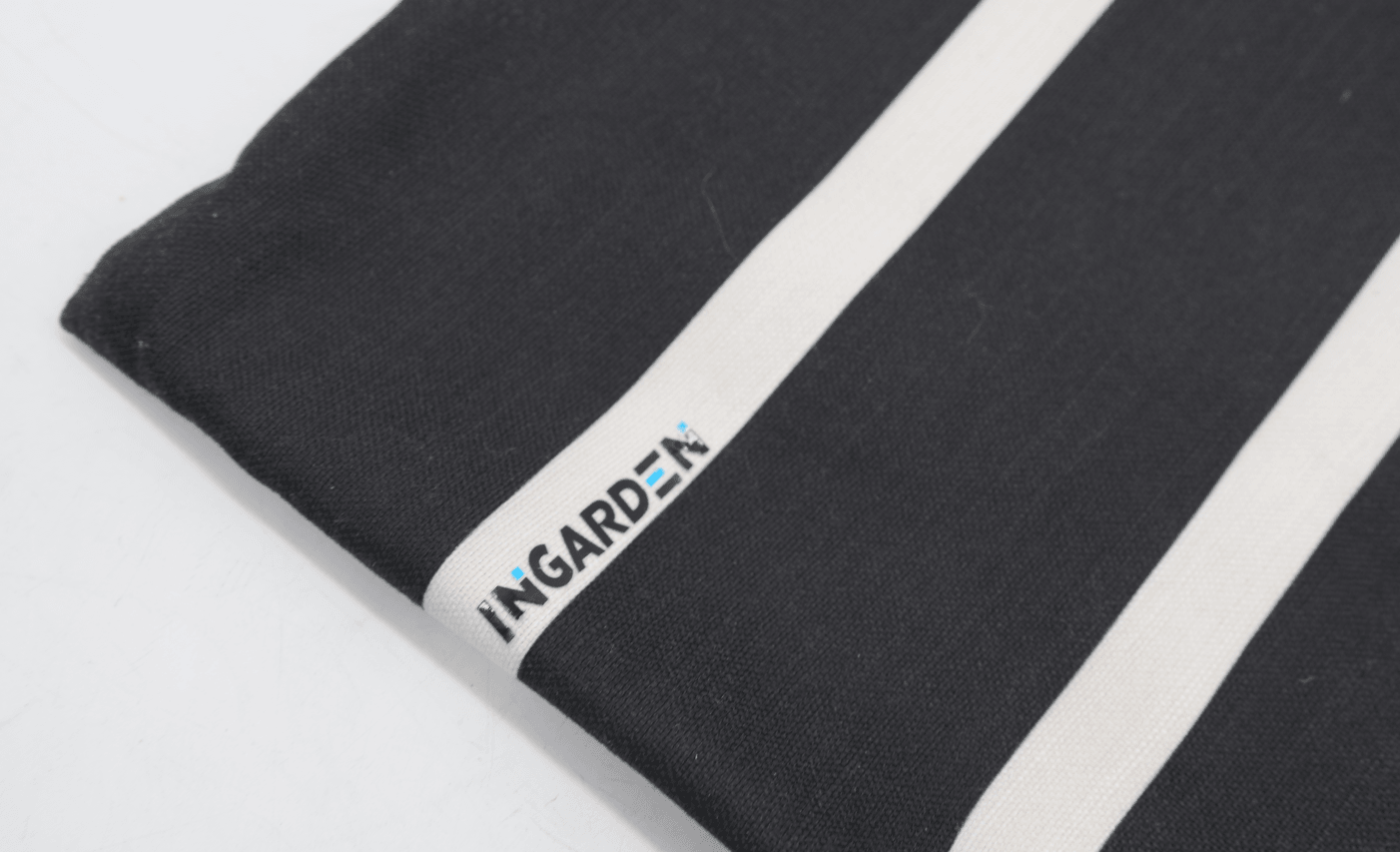 INGARDEN Black Striped Pillow Cover, Minimalist & Stylish, Perfect for Any Home Decor - Gardenjoy
