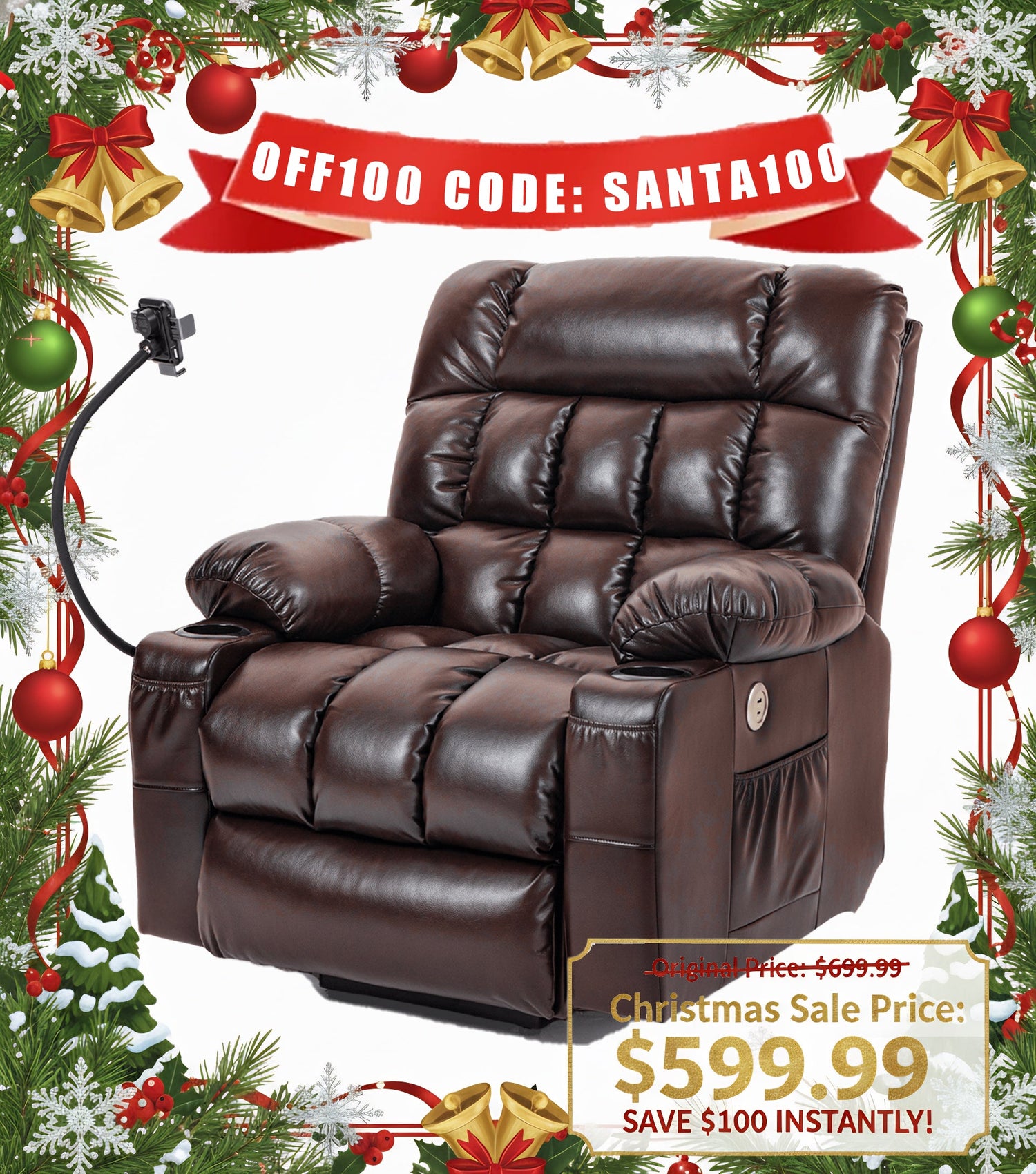 Your Holiday Comfort Hub — How the GardenJoy Recliner Makes Winter Relaxation Better
