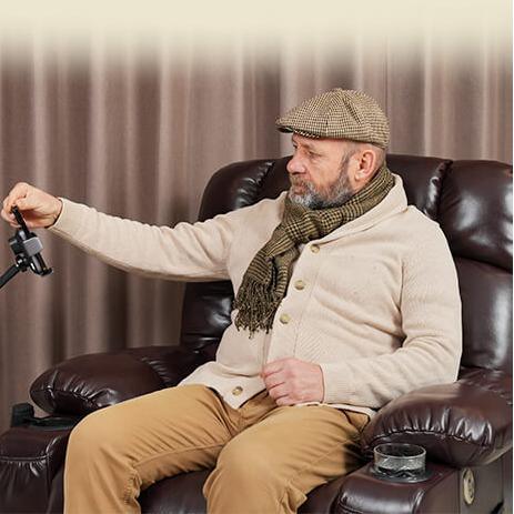 Choose this smart electric lift recliner, and care starts every day!