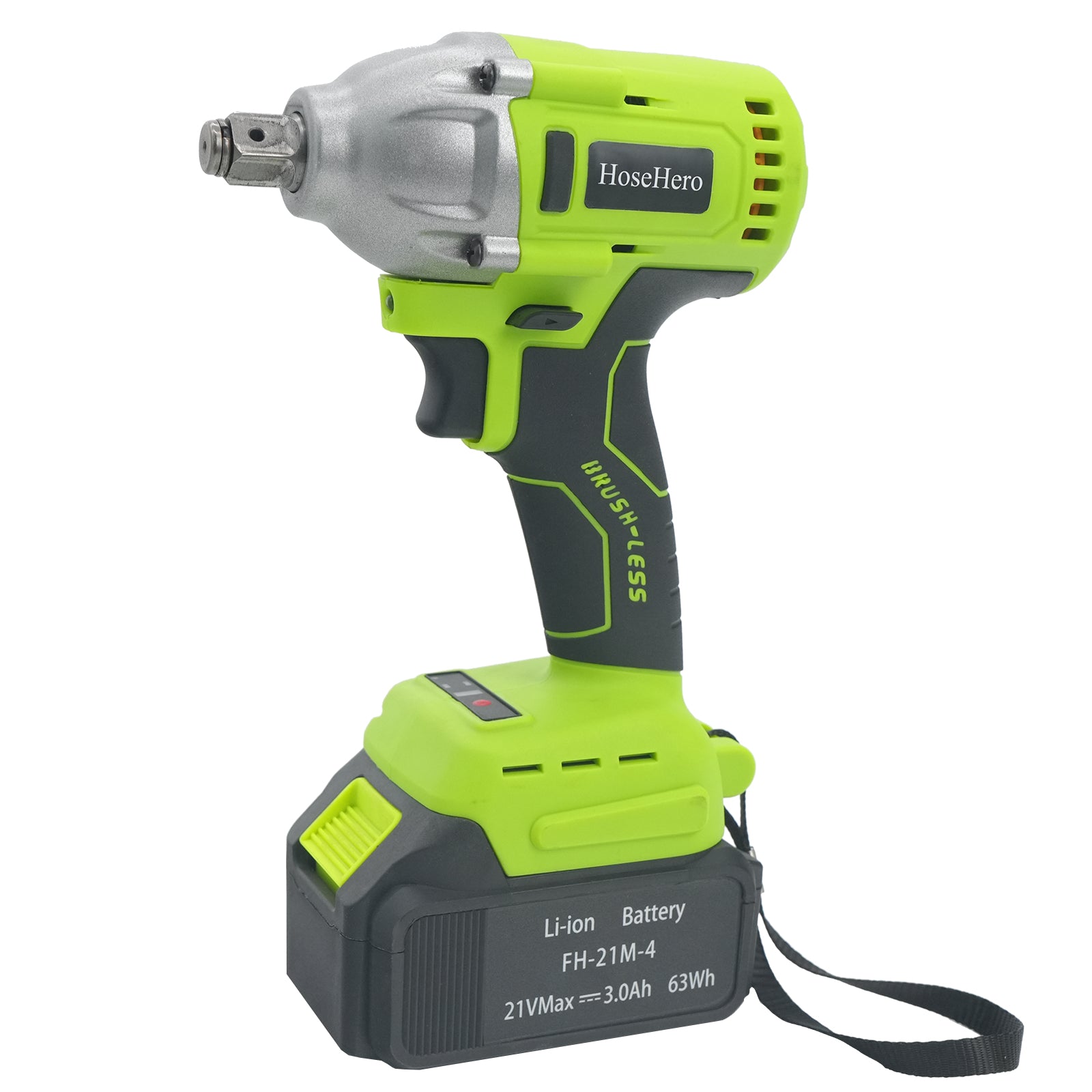 HoseHero 21V Cordless Impact Wrench Power Tool Set