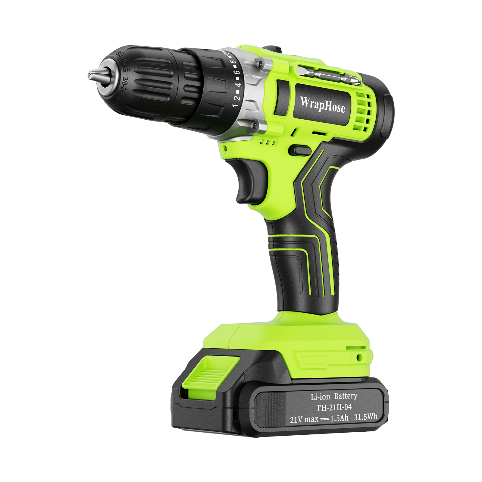 WrapHose 21V Cordless Electrical drills for Drilling Holes and Driving Screws