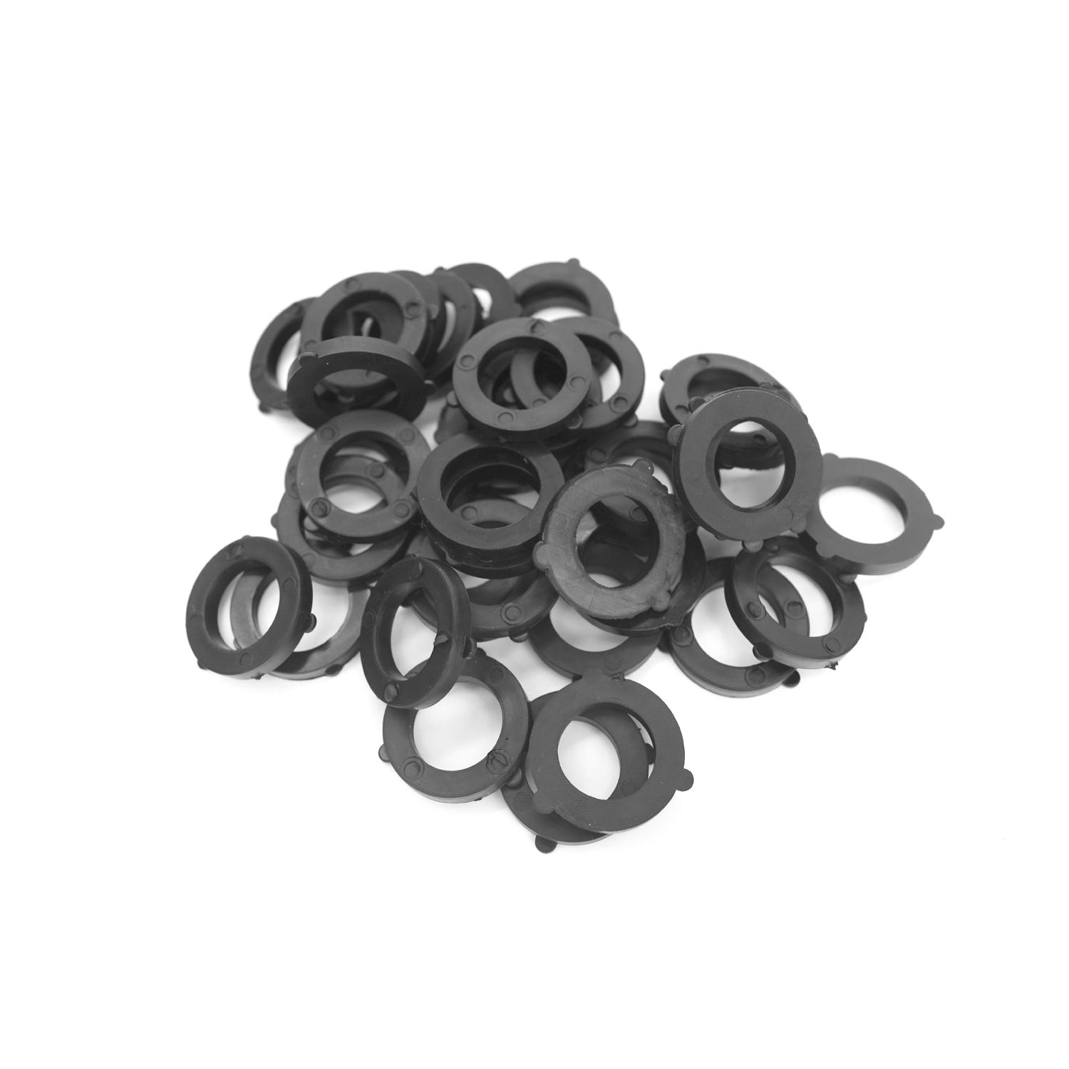 FEI HU PLASTIC synthetic rubber gasket seal fits all standard 3/4 inch garden shower hoses and faucet fittings(30 Pack)