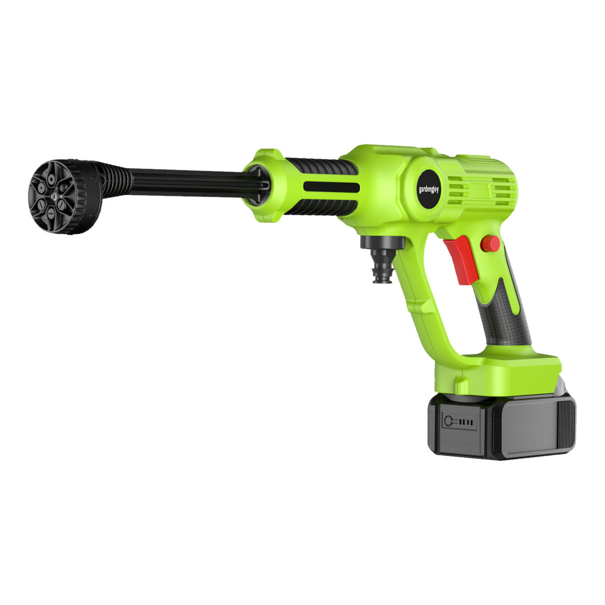 GardenJoy Cordless Pressure Washer, Portable Power Cleaner Gun for Car Washing, Patio & Garden Cleaning
