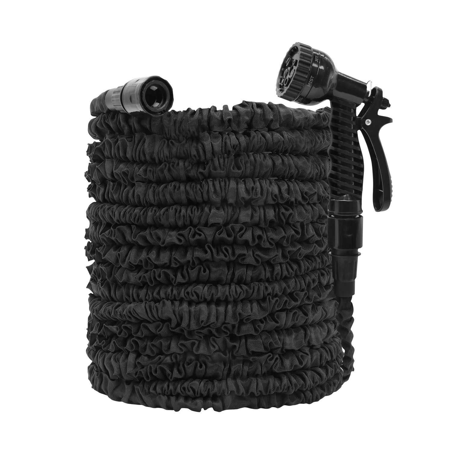 WrapHose Expandable Watering Hose with 7 Function Spray Nozzle for Gardening Watering