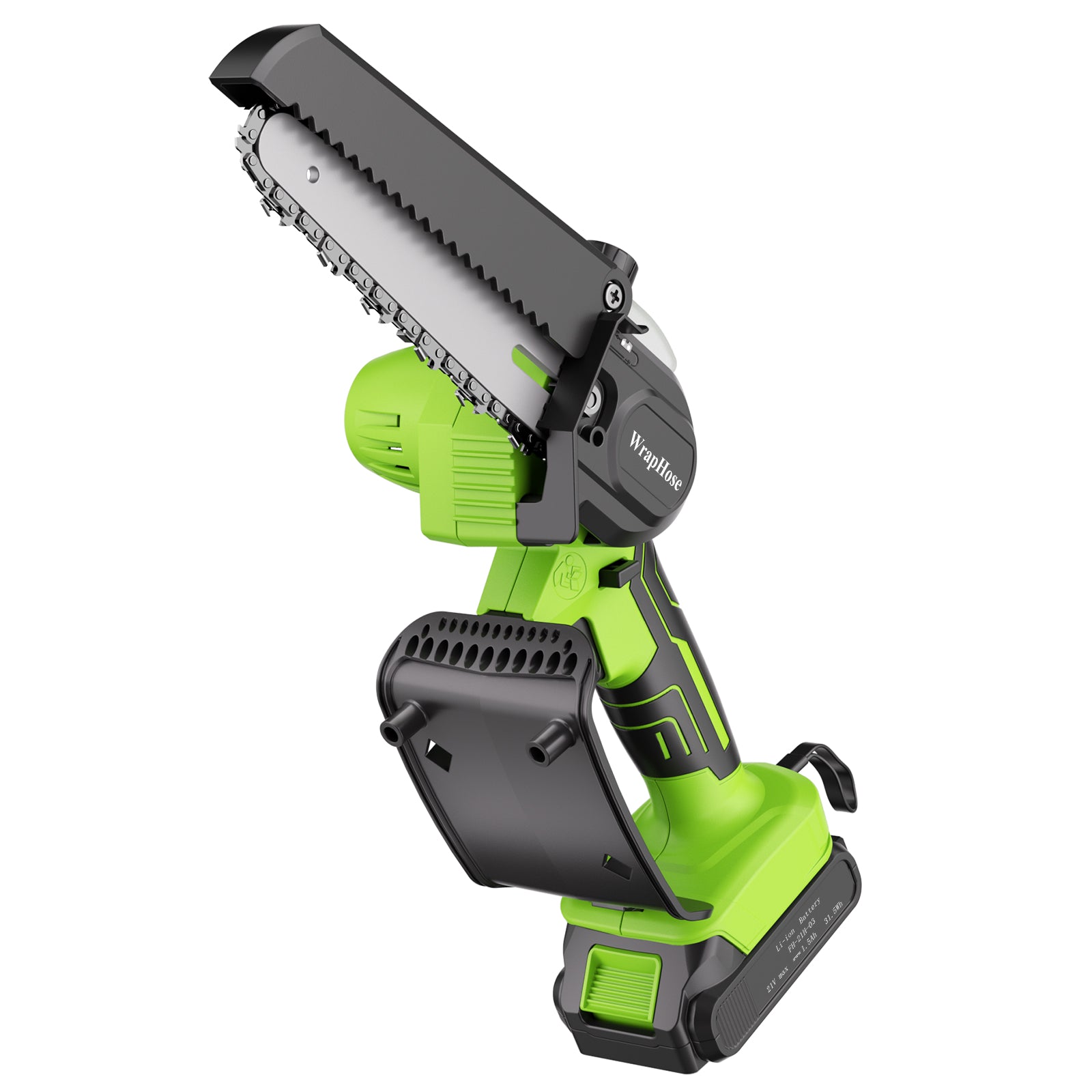 WrapHose Mini Electric saws, Cordless Handheld Tool for Outdoor Use, Suitable for Tree Trimming and Timber Cutting