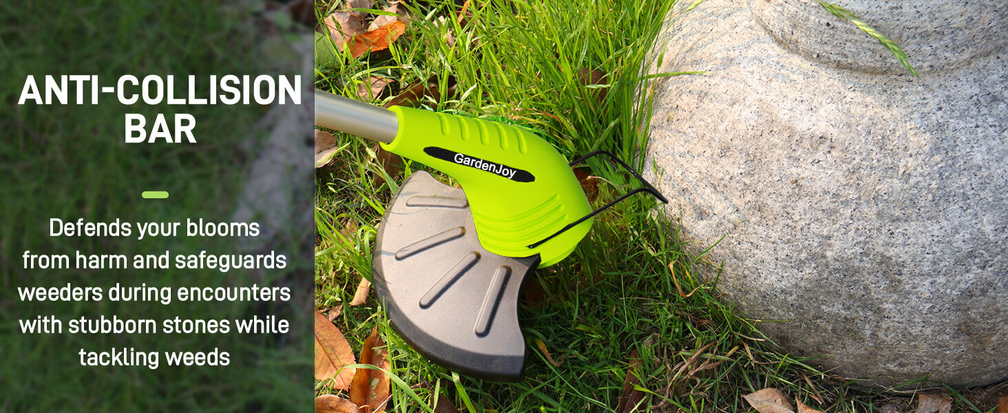 12V Cordless Grass Trimmer with 2.0Ah Battery, Fast Charger and 2 Type