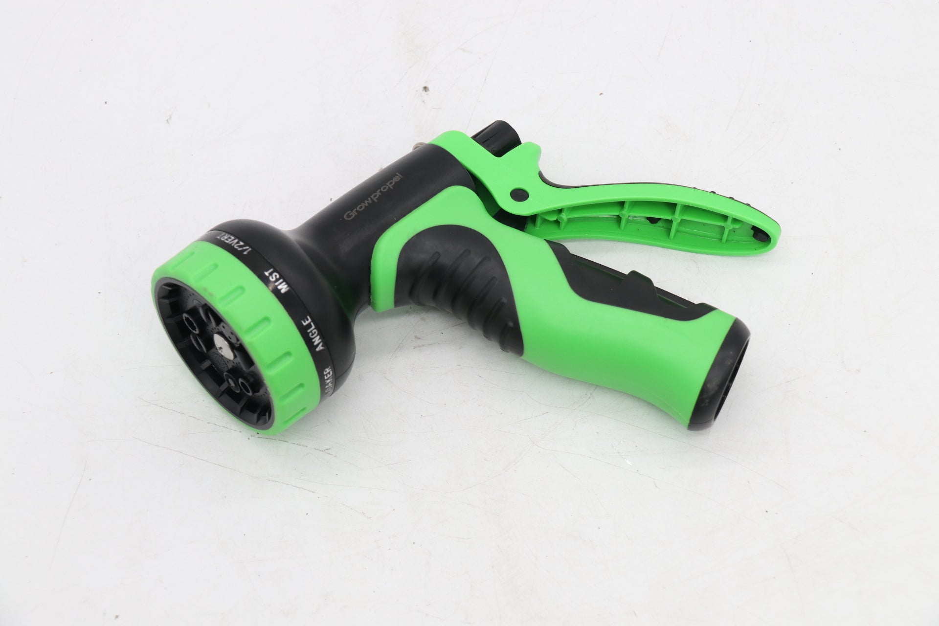 GROWPROPEL Multi-Function Garden Hose Nozzle - Powerful Water Flow & Adjustable Spray Patterns for Versatile Cleaning and Irrigation GREEN